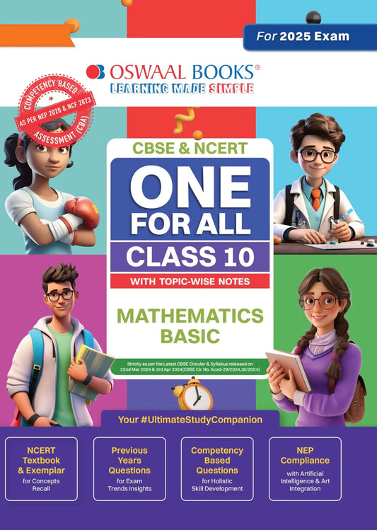 Oba Cbse One For All Math Basic 10 (2025)