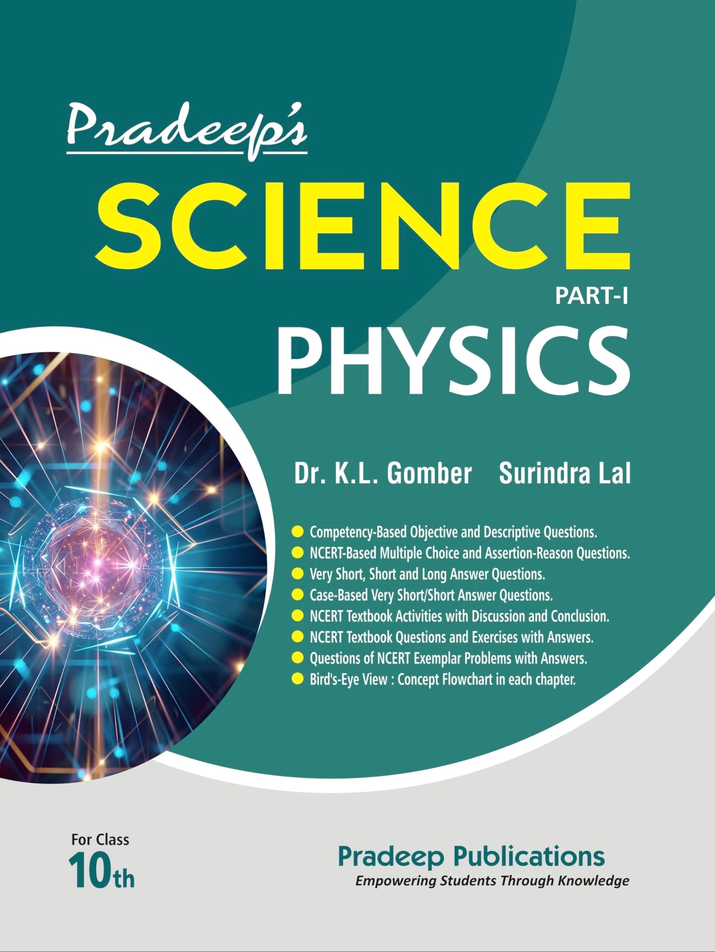 Pradeep's Science Physics Part - I for Class 10 - Examination 2026-27
