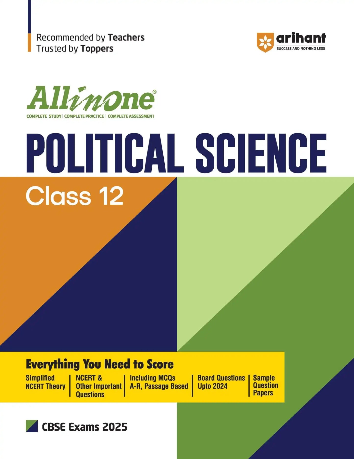 Arihant Aio Political Science Bk 12 [2025]