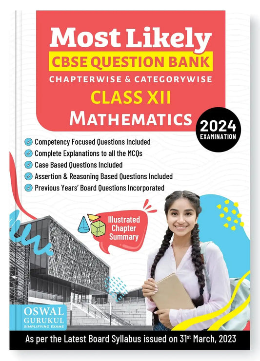 Opp Cbse Qb Mathmatics Bk 12 (2024)