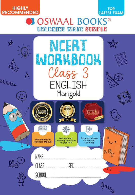 Oba Ncert English W/B 3