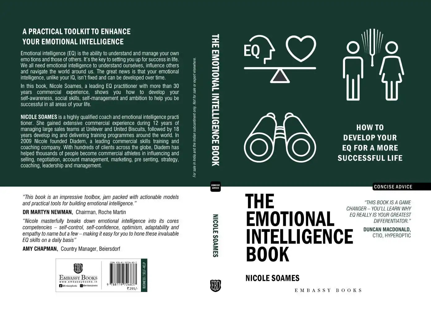 The Emotional Intelligence Book-How To Develop Your Eq For More Successful Life