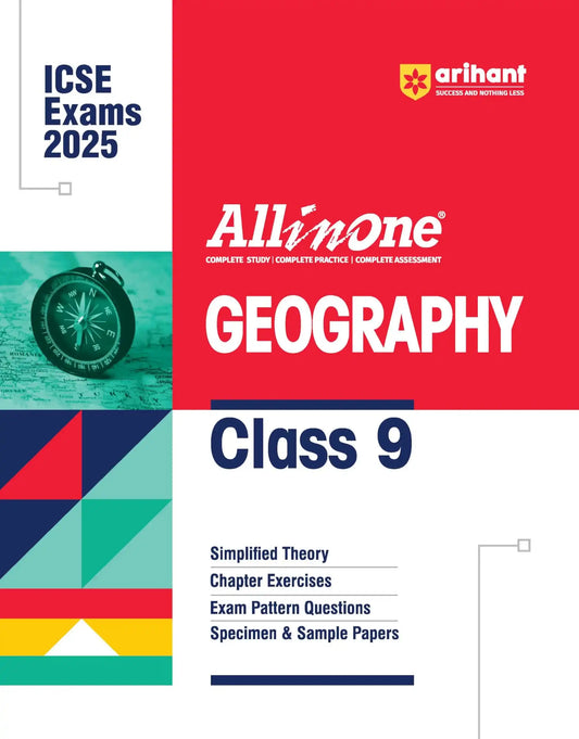 Arihant Aio Icse Geography Bk 9 (2025)