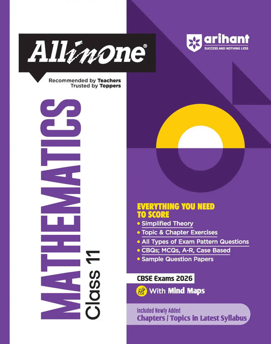 Arihant Aio Maths Bk 11 (2026)