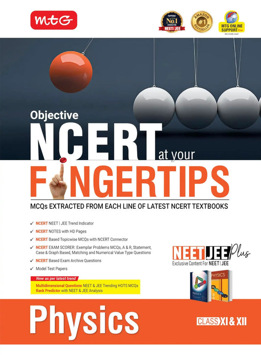 Mtg Ncert Fingertips Physics Bk 11 & 12