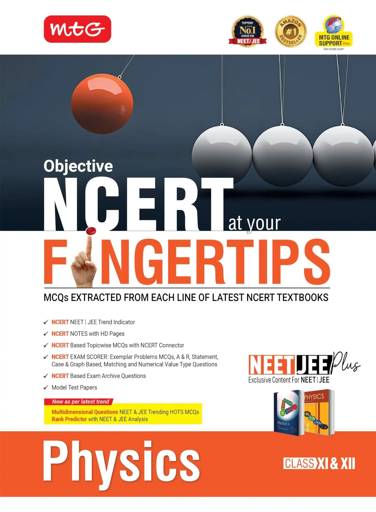 Mtg Ncert Fingertips Physics Bk 11 & 12