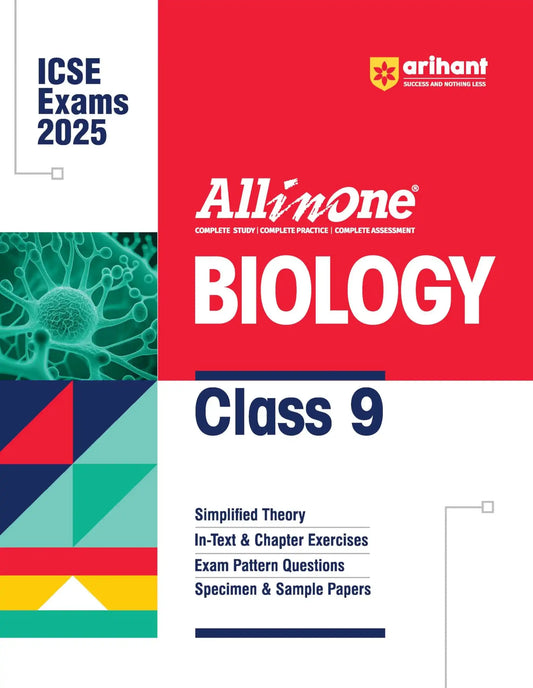 Arihant Aio Icse Biology Bk 9 (2025)