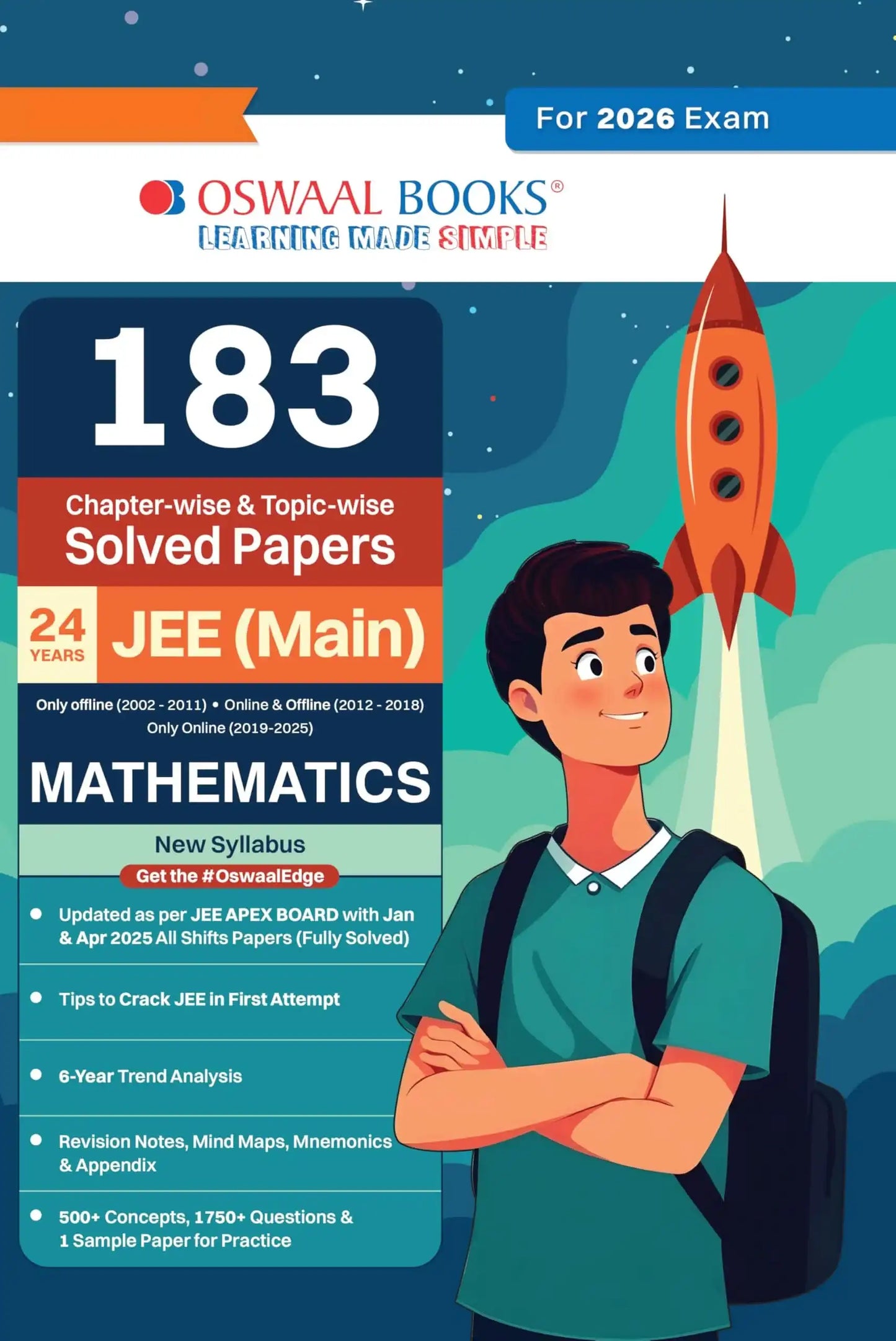 Oba 183 C/W & T/W Jee Main Maths Solved Paper (2026)