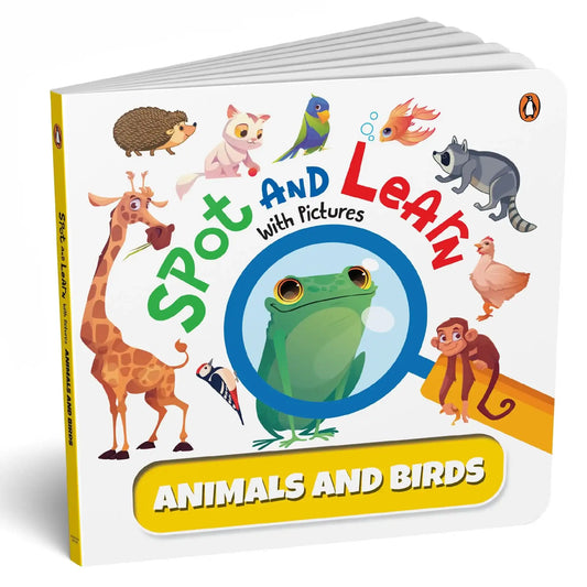 Spot And Learn With Pictures: Animals & Birds