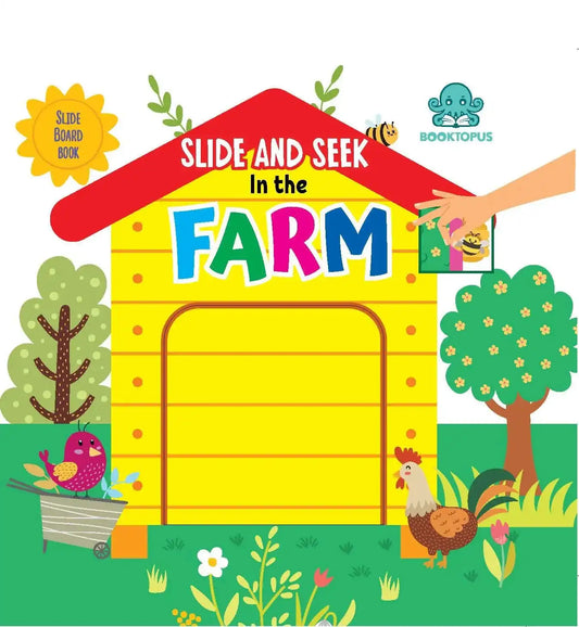 Slide And Seek In The Farm