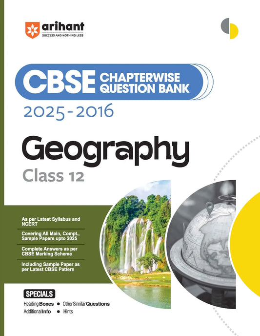 Arihant Chapter Geography Solve 12