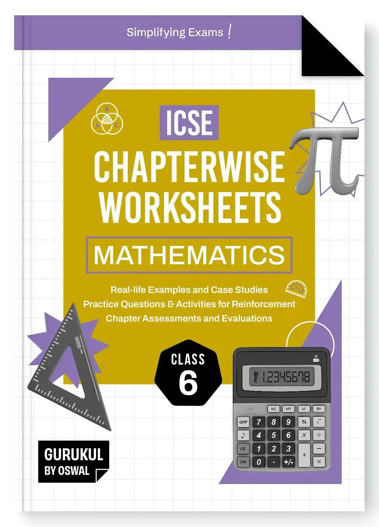 Opp Icse C/W Worksheet Maths Bk 6