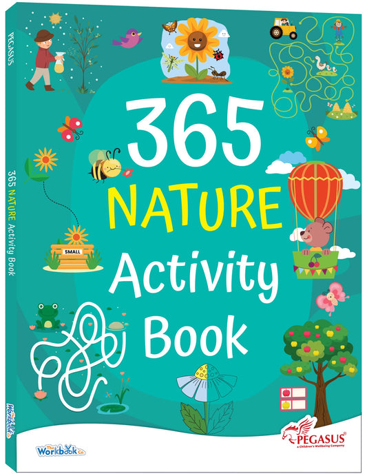 365 Nature Activity Book for Kids 4+ | Fun Activities with Games, Puzzles, Coloring & Outdoor-Inspired Challenges | Best Gift for Children