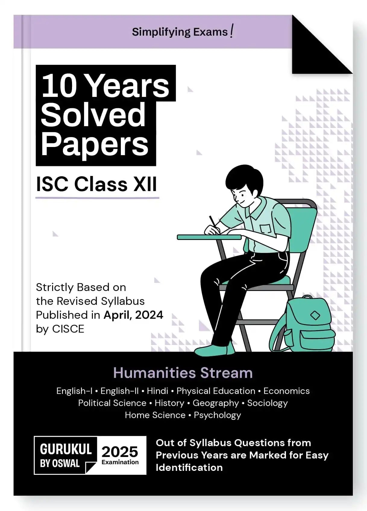 Opp Isc 10 Yrs Solved (Humanities) Bk 12 (2025)