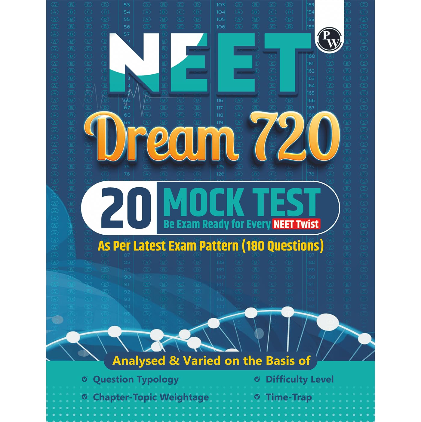 Pw 20 Neet Dream 720 Mock Tests for 2025-2026 Exams as Per New Exam Pa