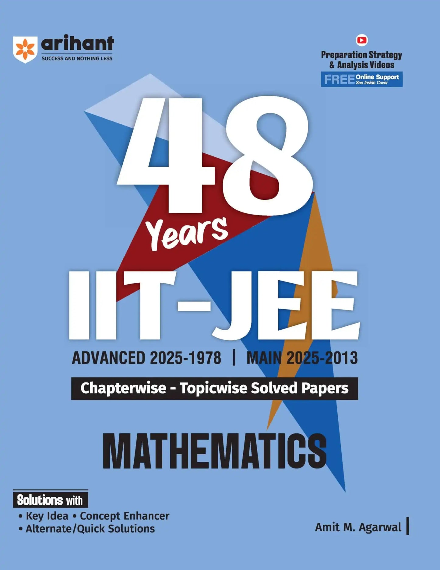 Arihant 48 Yrs Lit Jee C/W T/W Math Solve Paper