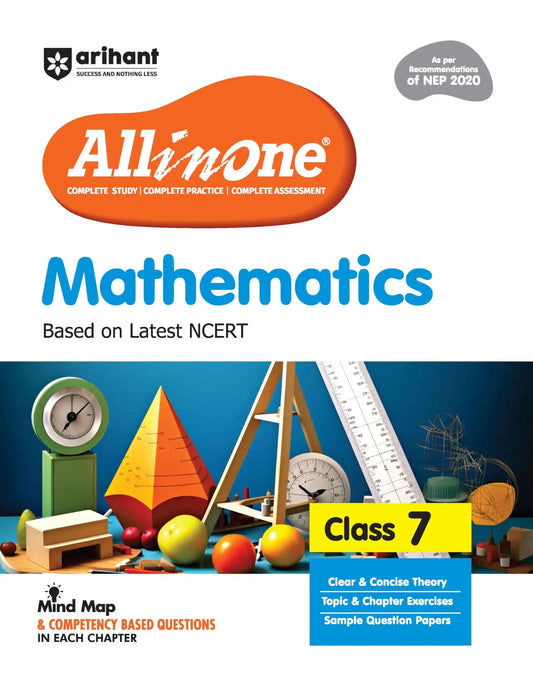 Arihant Aio Maths Bk 7 [2026]