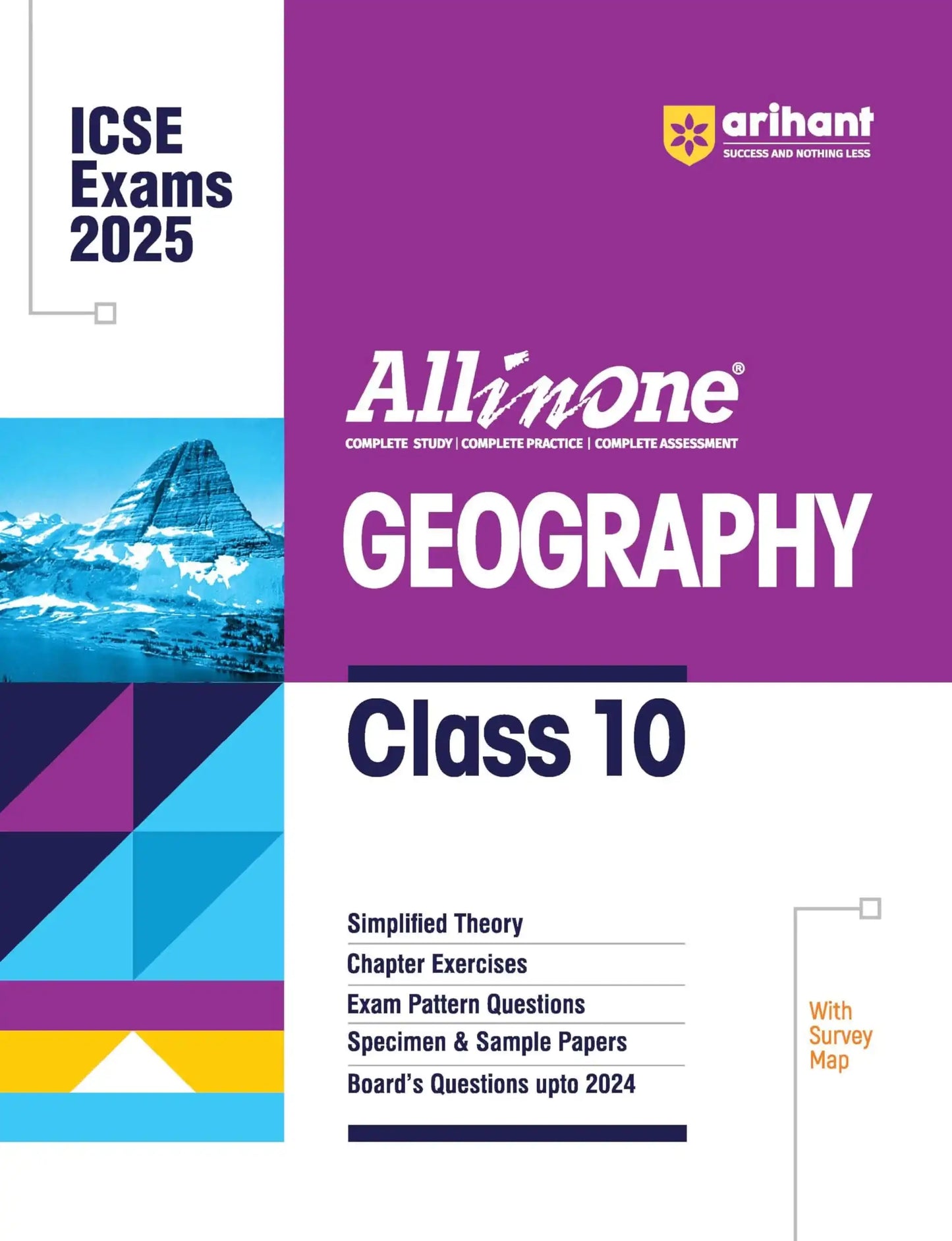 Arihant Aio Icse Geography Bk 10 (2025)