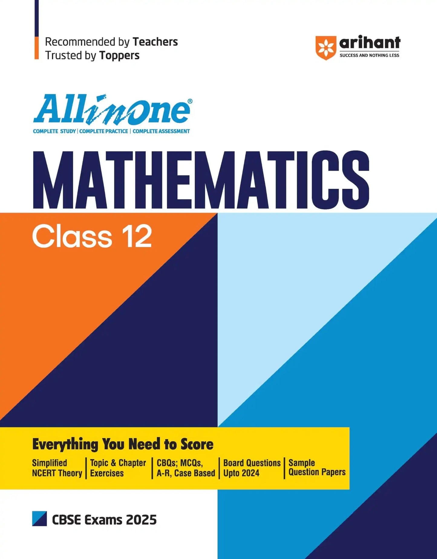 Arihant Aio Maths Bk 12 [2025]