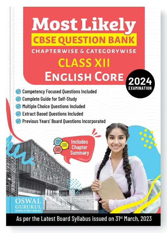 Opp Cbse Qb English Core Bk 12 (2024)