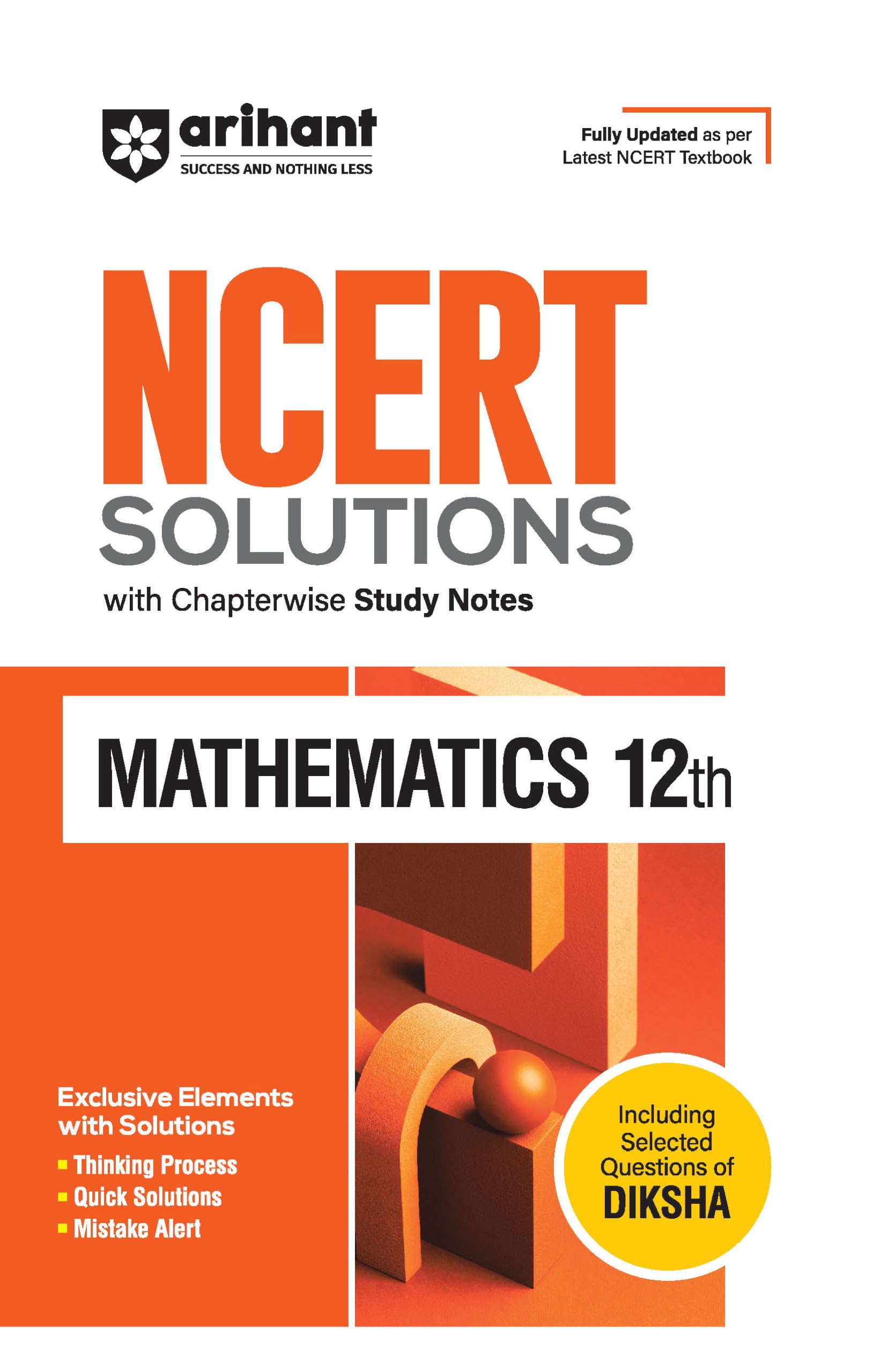 Arihant NCERT Solutions for Class 12th Mathematics with Chapterwise St