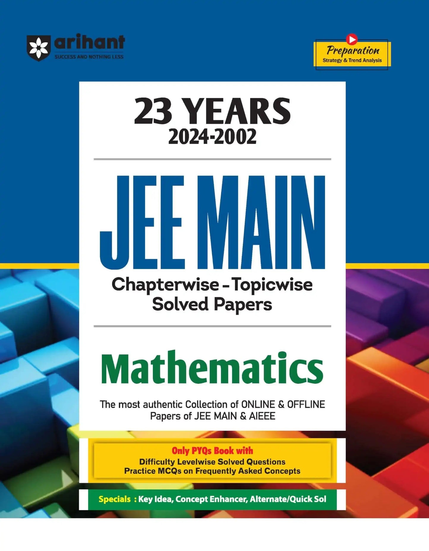 Arihant 23 Yrs Jee Main Solved Papers (Maths)