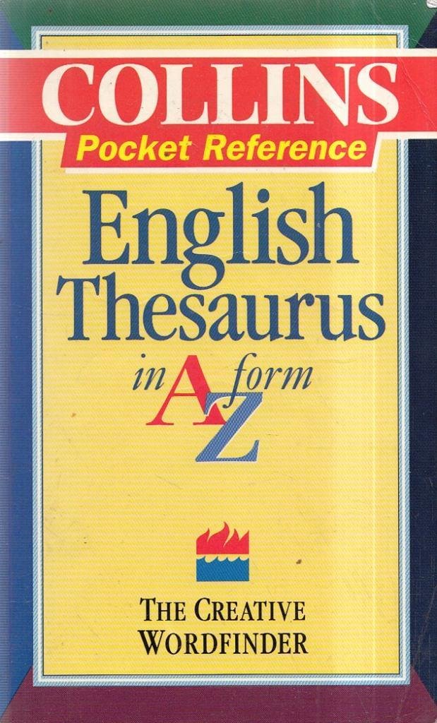 Colins Pocket Reference Thesaurus A-Z