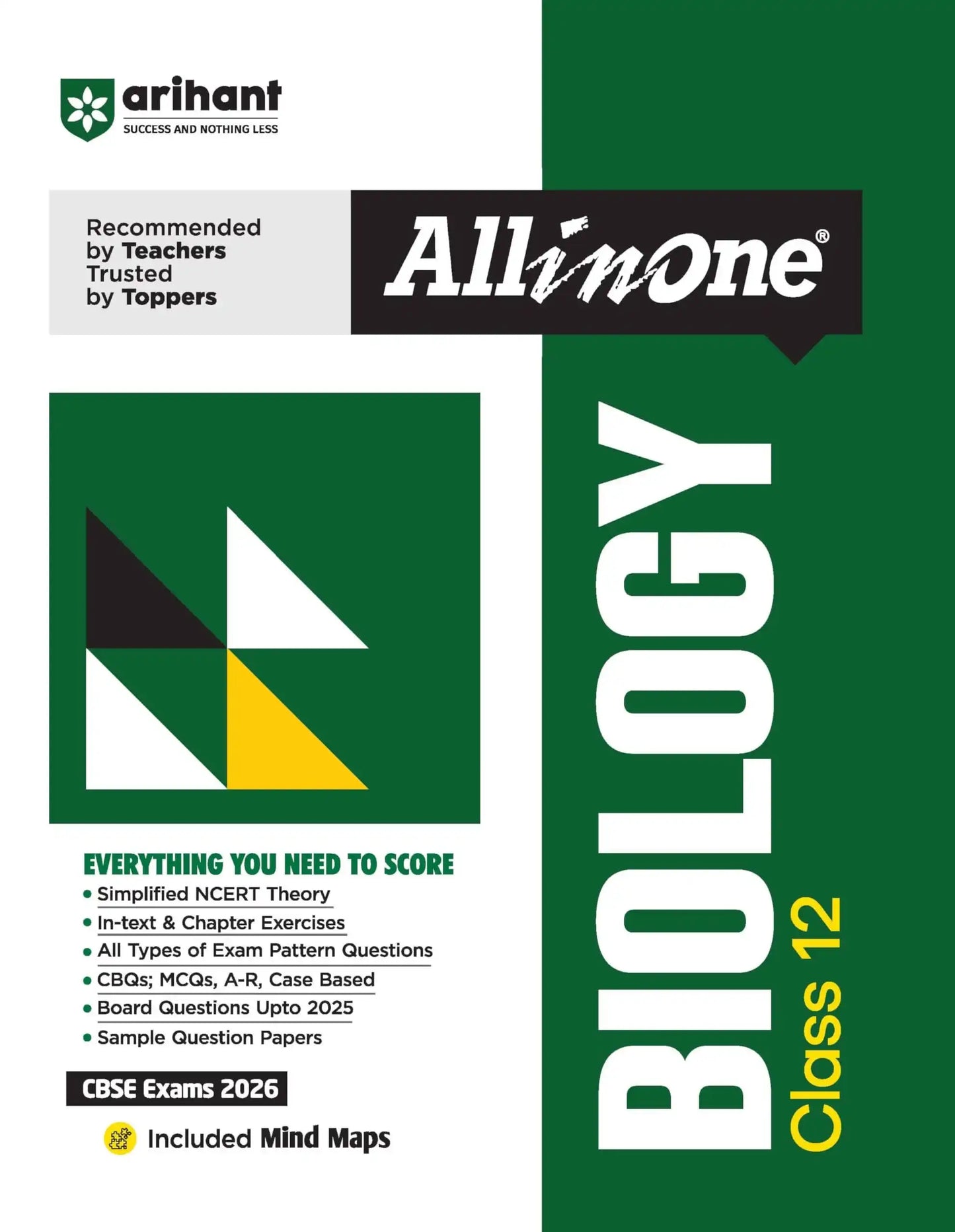 Arihant Aio Biology Bk 12 [2026]