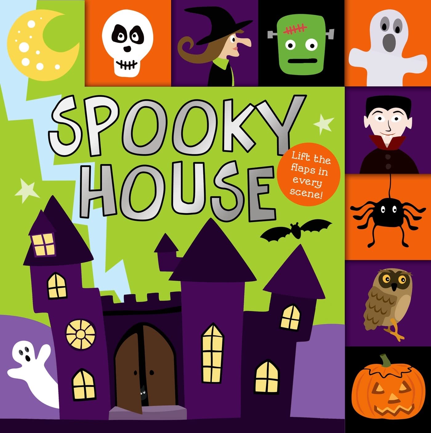 Spooky House (Lift-the-Flap Tab Books)