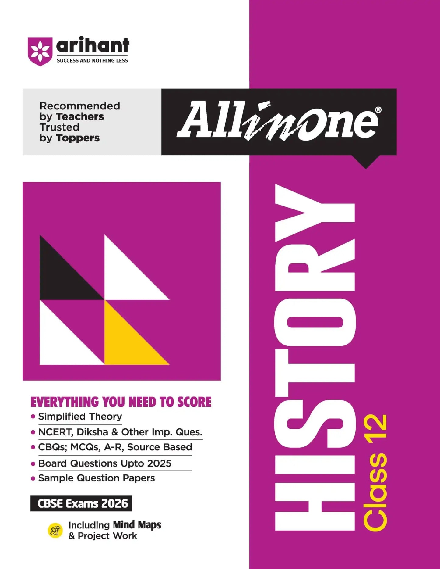 Arihant Aio History Bk 12 [2026]