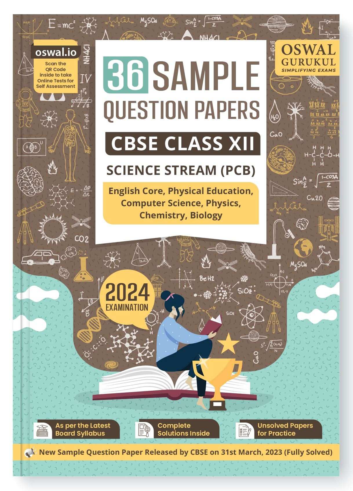 Opp Cbse 36 Sqp Science Bk 12 (Pcb) Combined (2024)