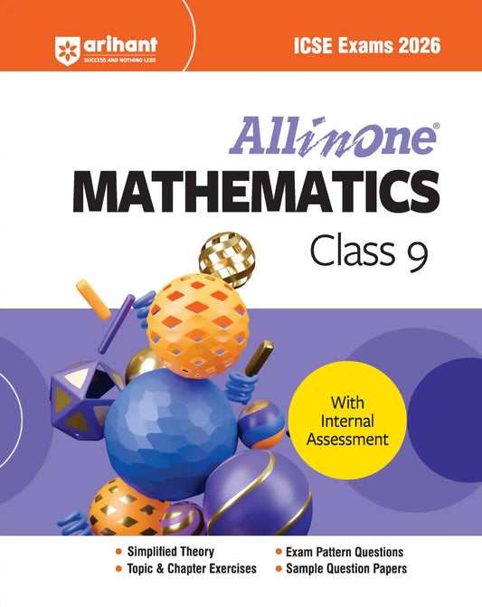 Arihant Aio Icse Maths Bk 9 (2026)