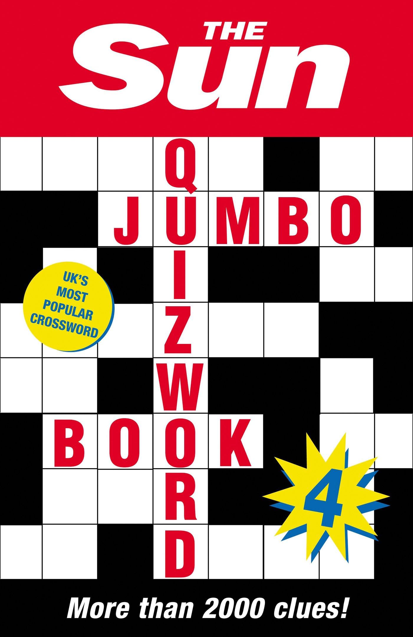 Sun Jumbo Quizword Book 4 Pb