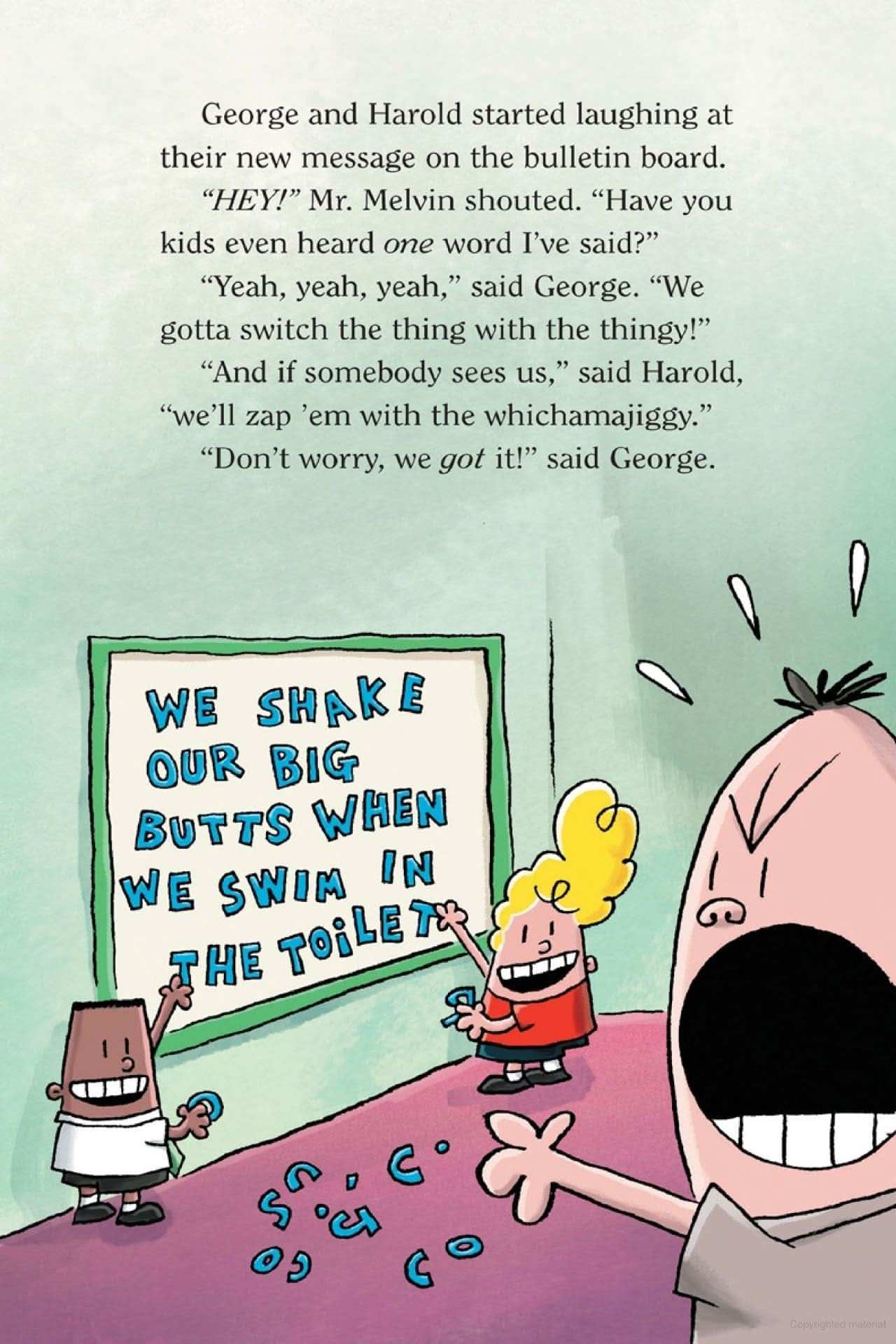 Captain Underpants #07: The Big Bad Battle Of The Bionic Booger Boy Part 2