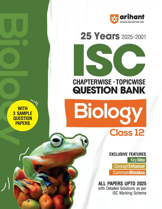 Arihant Isc Chapterwise Biology Paper
