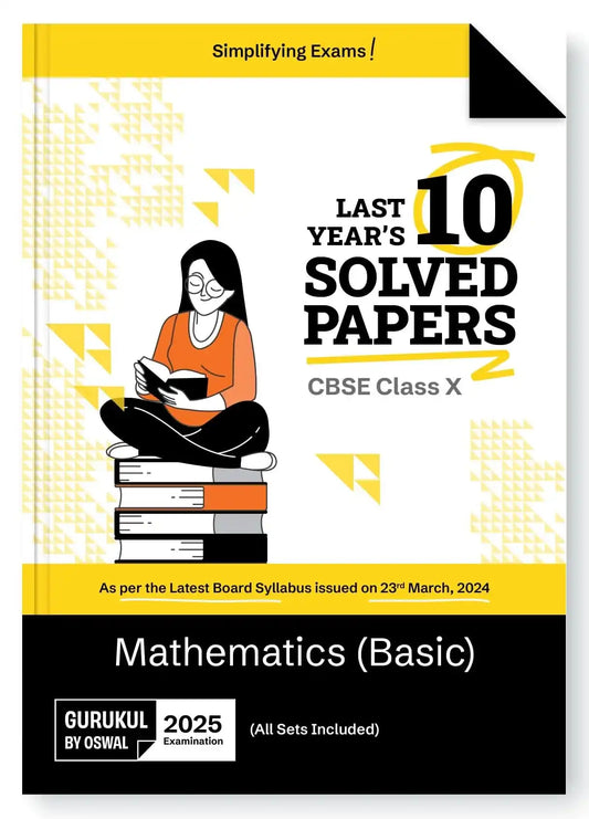 Opp Cbse Last 10 Yrs Solved Math [Basic] Bk 10 (2025)