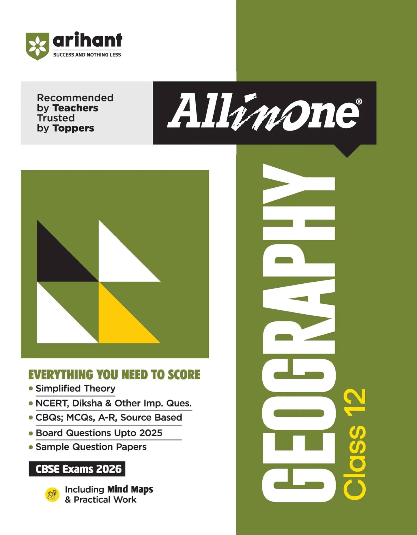 Arihant Aio Geography Bk 12 [2026]