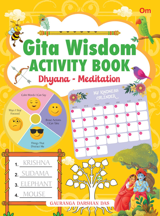 Gita Wisdom Tales-4-Dhyana Meditation Activity Book
