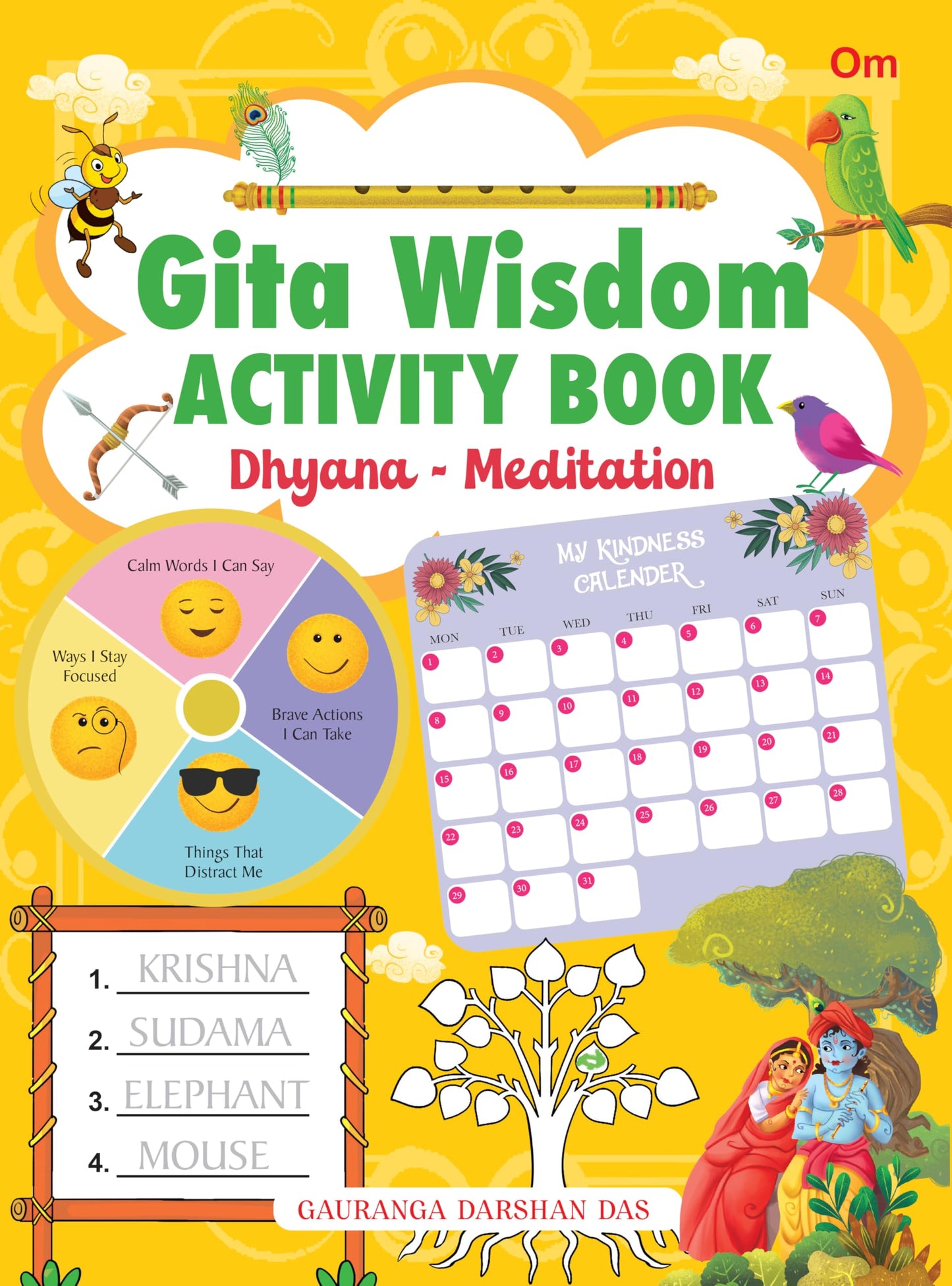 Gita Wisdom Tales-4-Dhyana Meditation Activity Book