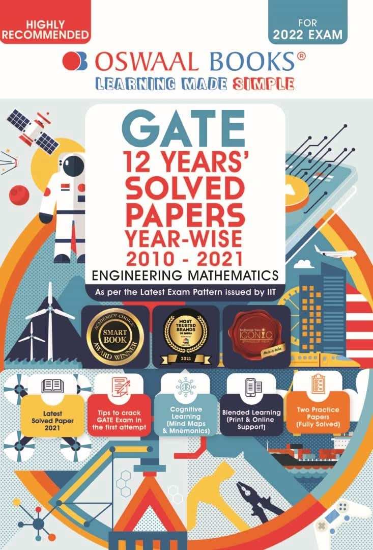 Oba Gate 12 Years Solved Papers (Engg Math)