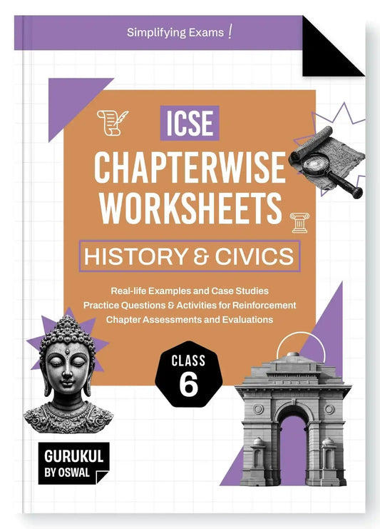 Opp Icse C/W Worksheet History Bk 6