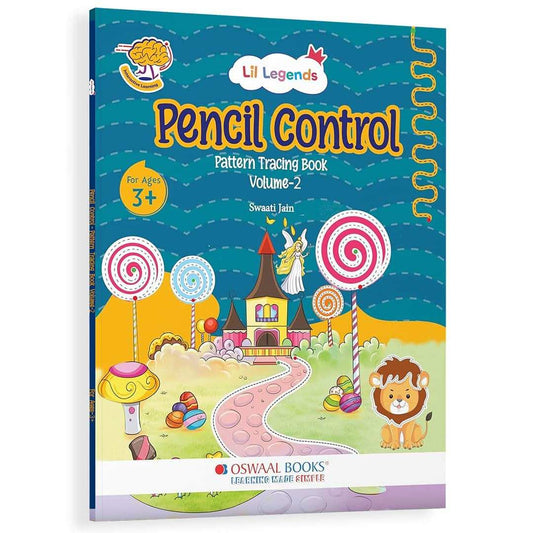 Oba Lil Legends Pencil Control Vol-2