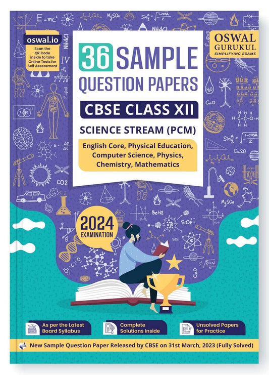 Opp Cbse 36 Sqp Science Bk 12 (Pcm) Combined (2024)