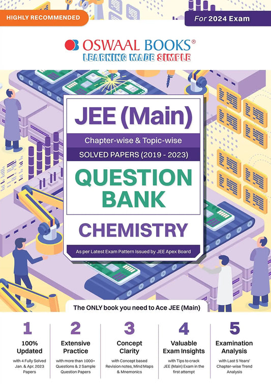 Oba Jee Main C/W & T/W Chemistry Solved Paper (2019-2023)