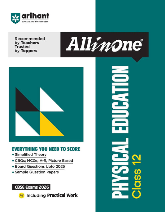 Arihant Aio Physical Education Bk 12 [2026]