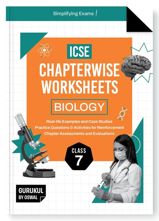 Opp Icse C/W Worksheet Biology Bk 7