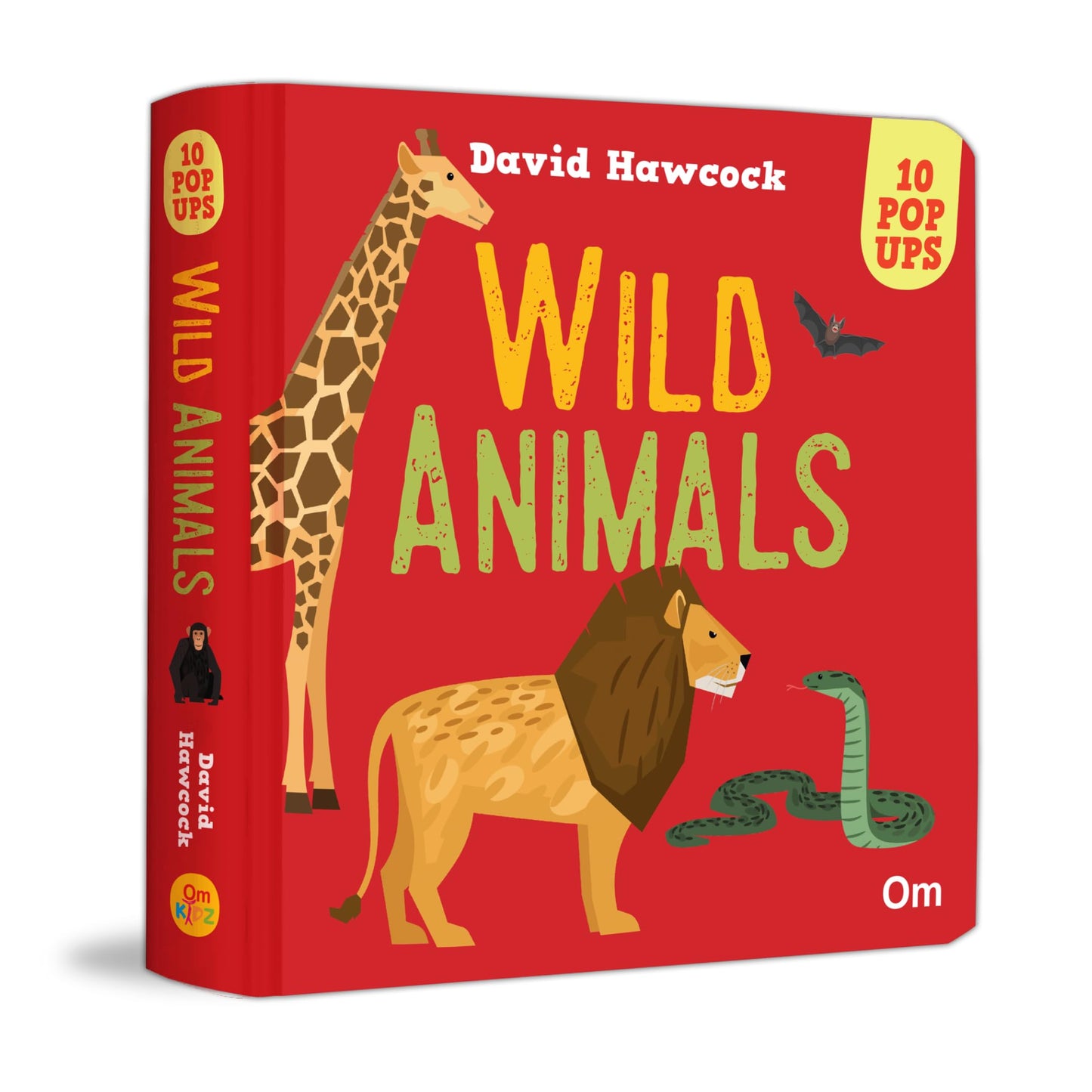 Pop Up Wild Animals Book for Children: 3D Interactive Wild Animals Pop-Up Book | Safari Adventure | Pop Up Journey with Lions, Elephants & More | ... Book for Kids; 3+ Ages (Pop-ups board books)