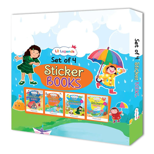 Oba Lil Legend Gift Set Books For Kids (Shapes & Number)