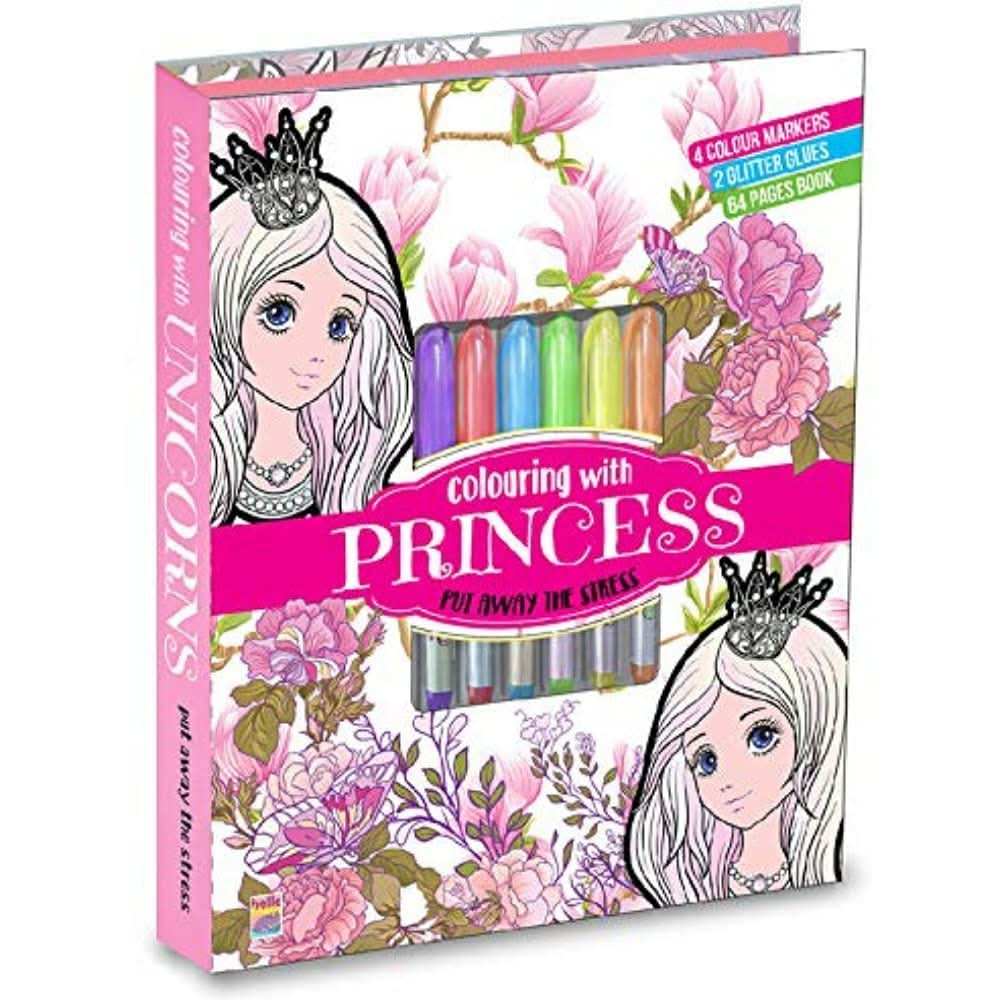 Colouring With Princess