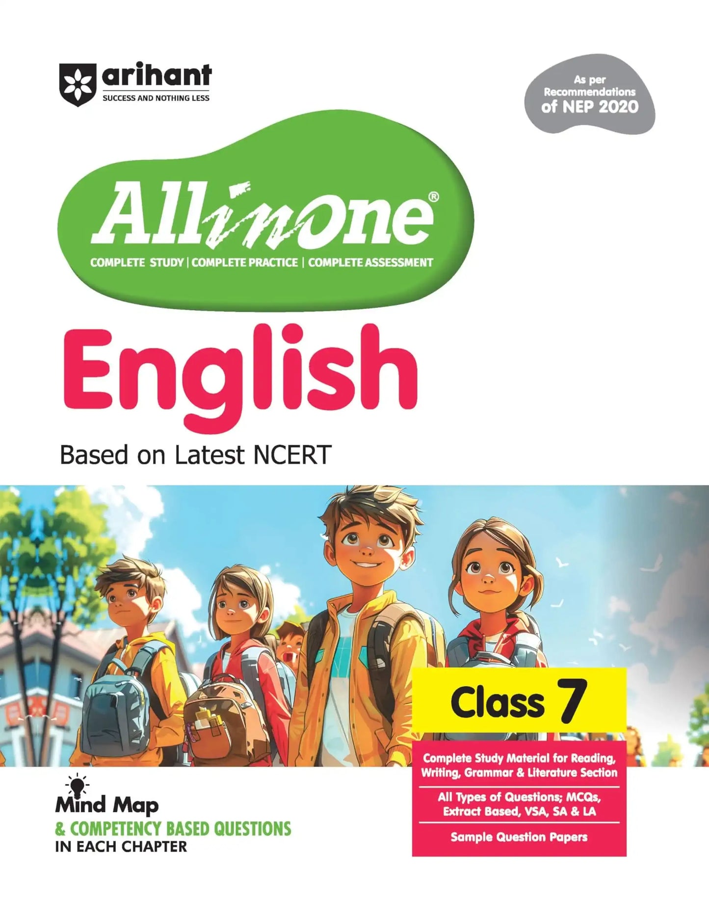 Arihant Aio English Bk 7 [2026]